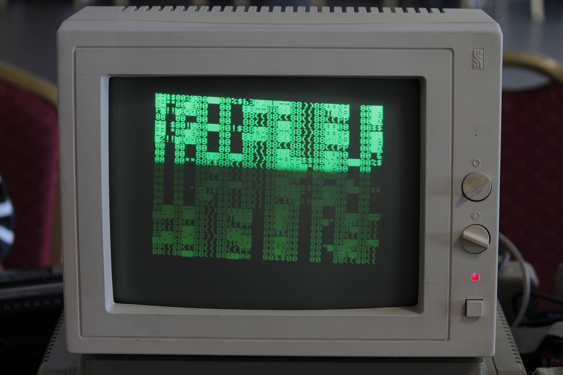 Pravetz 8 monitor and computer
